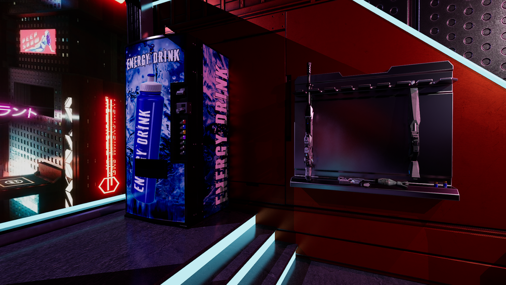 Cyberpunk Apartment 6