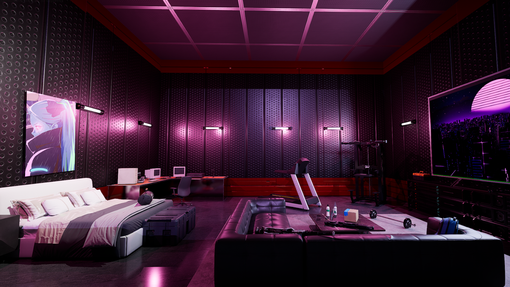 Cyberpunk Apartment 7