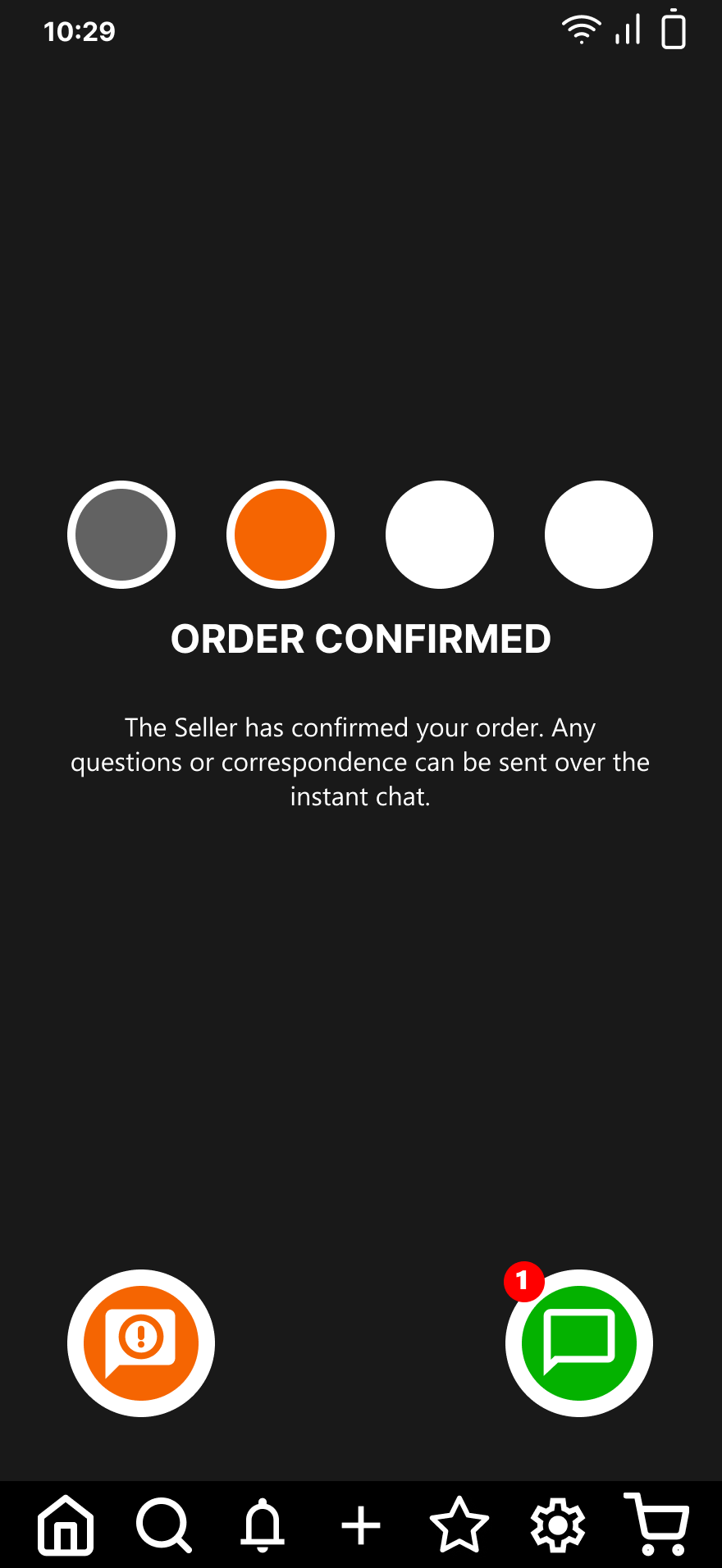 Order Tracking — Confirmed