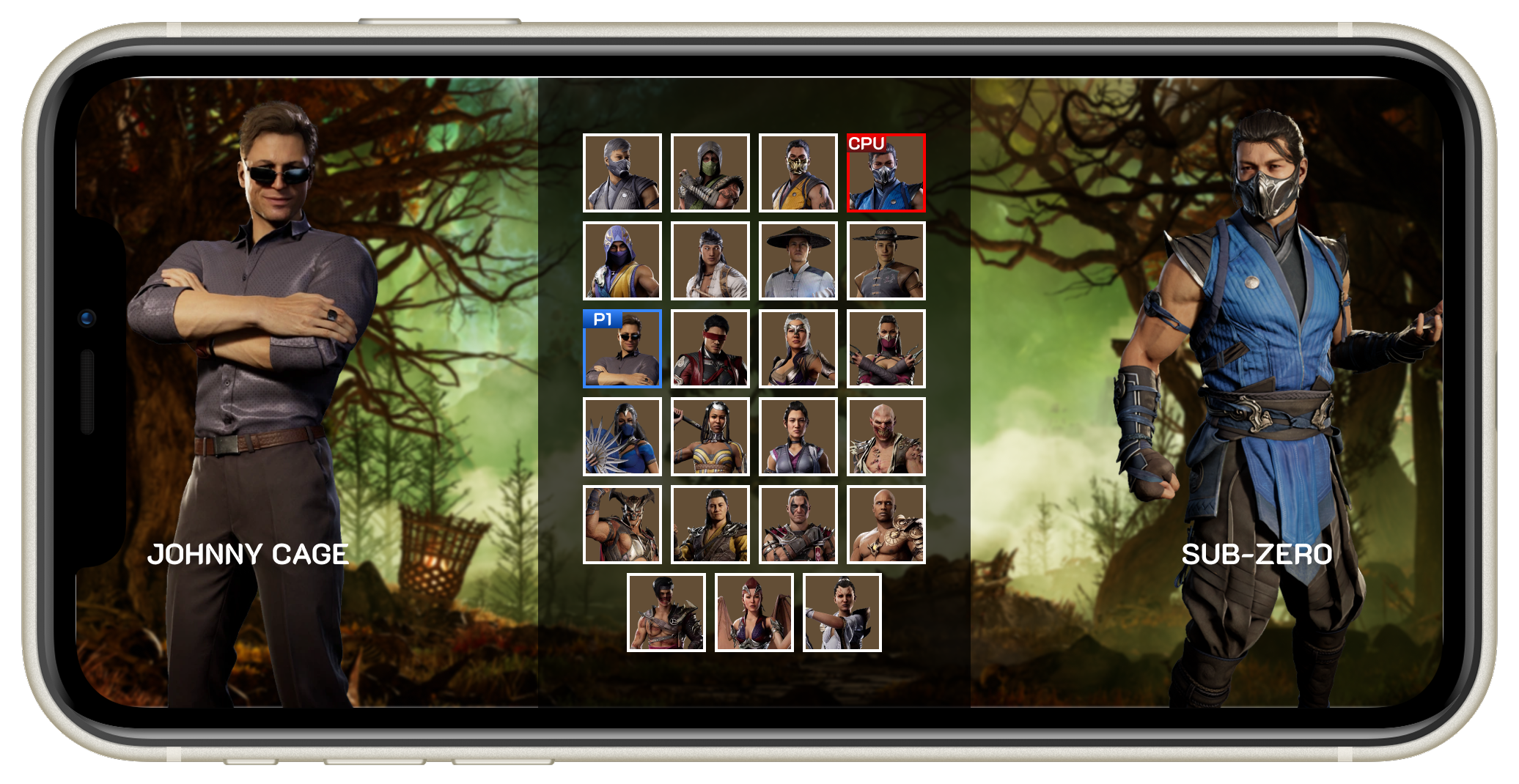 Character Select — Roster